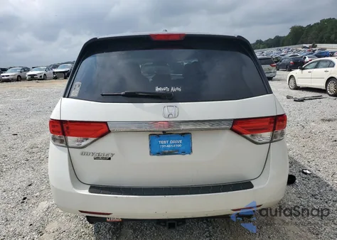 2016 Honda Odyssey Exl z USA, uszkodzony, nr VIN 5FNRL5H62GB052472